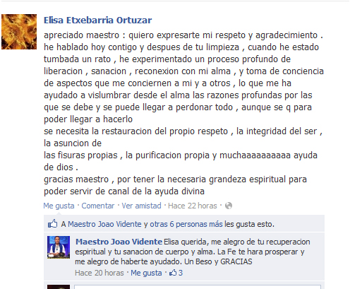 Testimonio de Elisa Etxebarria Ortuzar