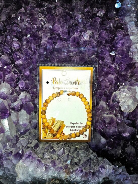 AUTENTINCA PULSERA DE PALO SANTO. -ENVIO INCLUIDO.