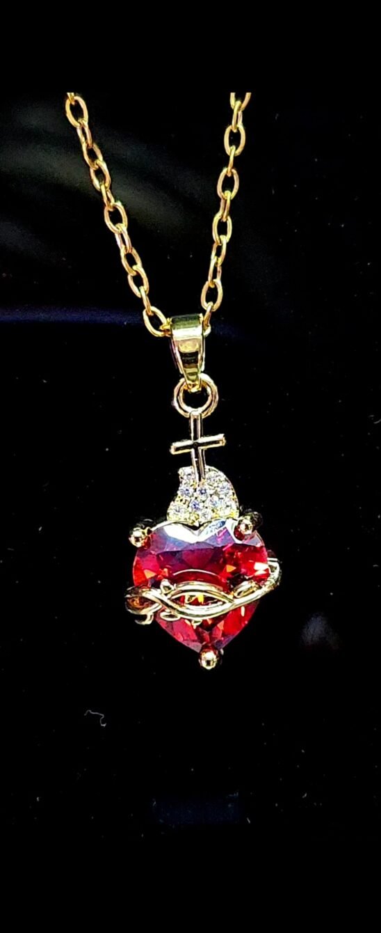 COLGANTE SAGRADO CORAZON DE ESPINAS. -ENVIO INCLUIDO.
